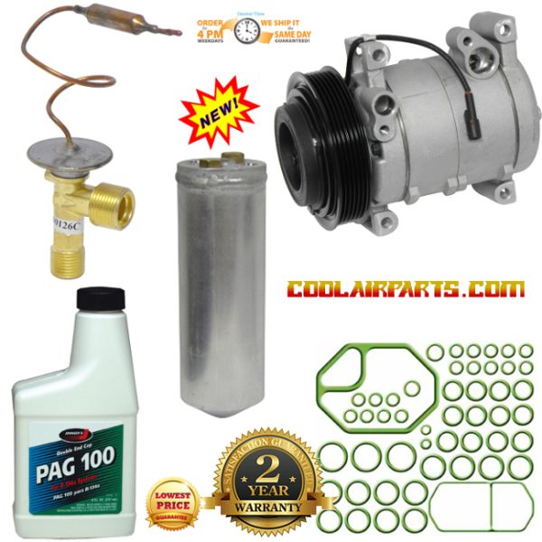 1999 - 2004 Honda Passport 10528 Isuzu Rodeo Sport Axiom NEW A/C Compressor 8972876412 FULL AC KIT